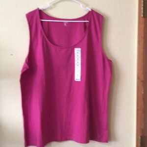 Great Northwest Indigo Plus Size Magenta Tank
